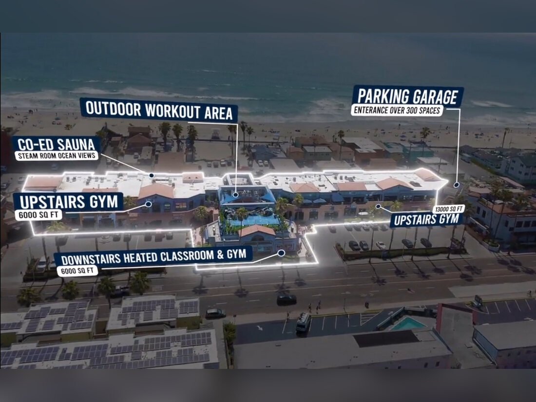 The full Ocean Pacific facility from above