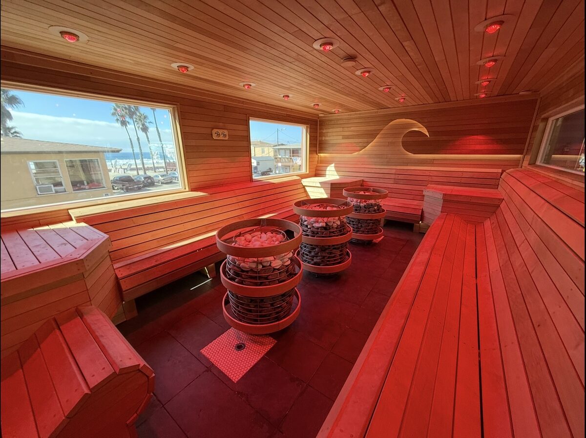 Co-ed sauna